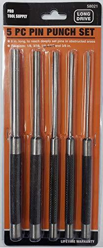Pro Tool Long Drive Pin Punch Set by Pro Tool