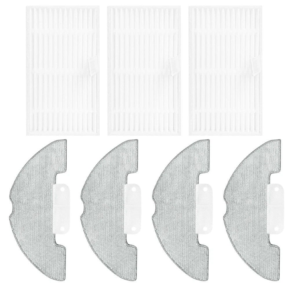 For Prosceni Q20 Plus Robot Vacuum Filter And Microfiber Mop Cloth Set