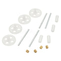 Large Gears+gear Shafts+gear Shaft Ends+motor Cogs For Syma X5 X5c