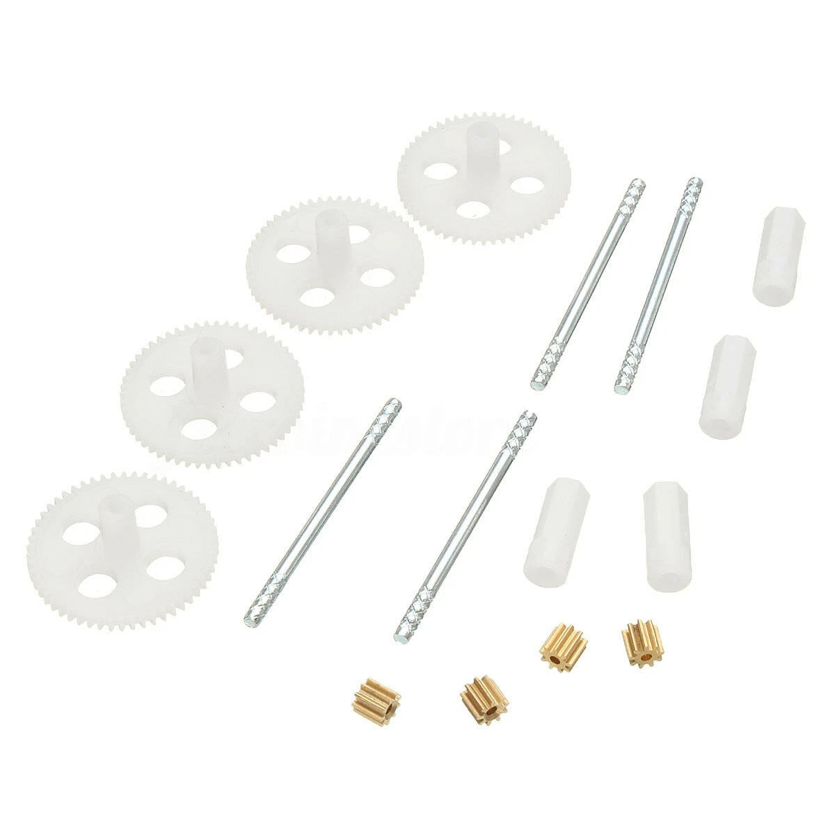 Large Gears+gear Shafts+gear Shaft Ends+motor Cogs For Syma X5 X5c