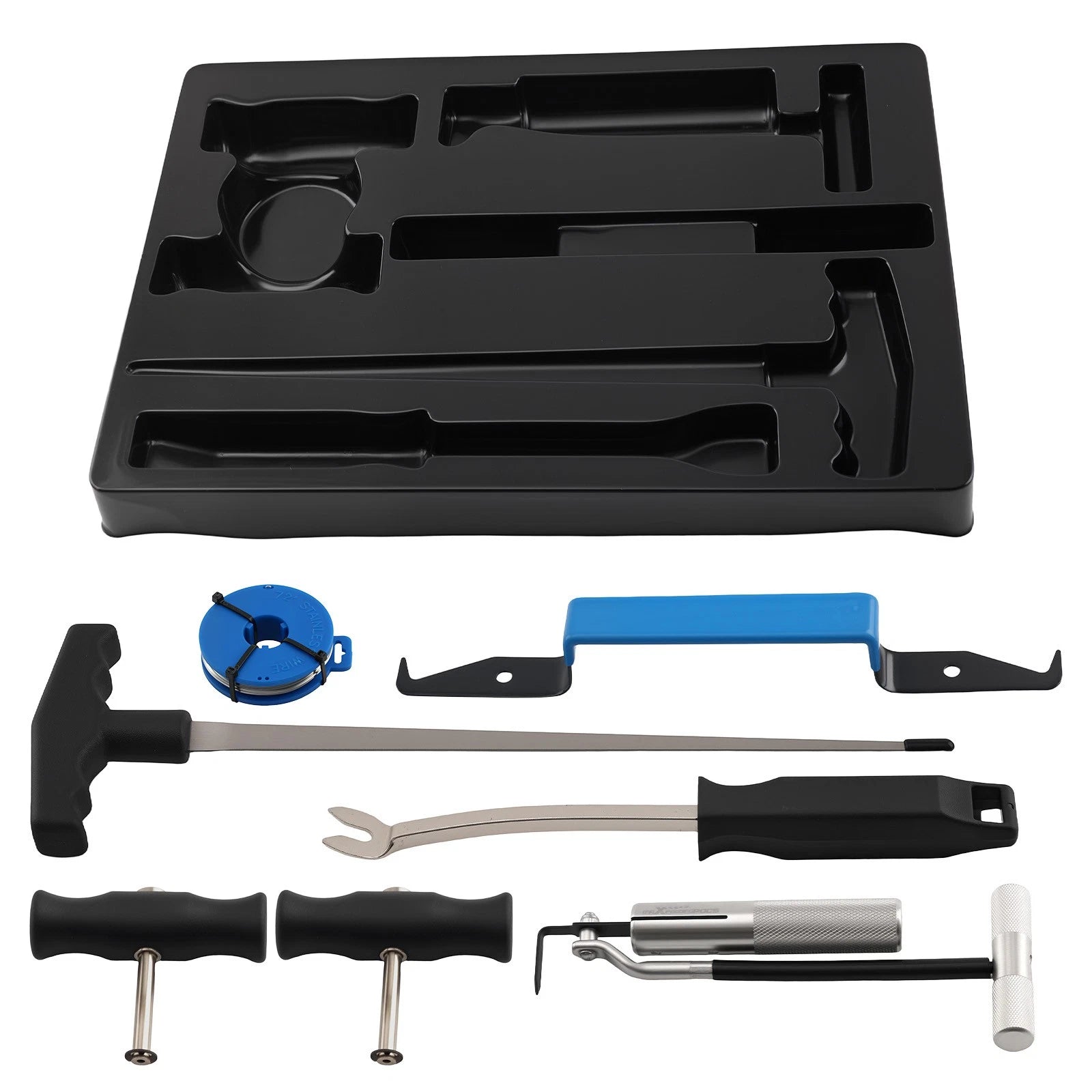 7pc Professional Windshield Removal Tool Kit Automotive Wind Glass Remover New