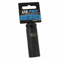 Us Pro 1/2" Drive 18mm Deep Impact Socket 6pt Cr-v 78mm Heavy Duty
