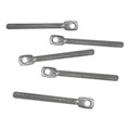 Set 3-1/2 Inch Long 5/16 Inch - 24 Thread Size Sst316 Threaded Eye Tab