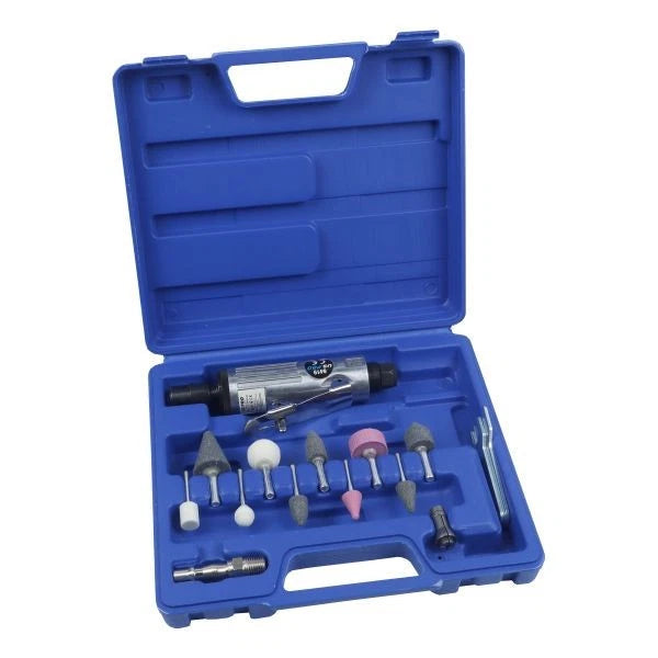 Us Pro Mini 1/4" Die Grinder Kit 25,000 Rpm 157mm Collet & Stones