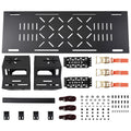 Rear Tire Storage Carrier for Ford Bronco 2021-2025 Black Steel 80lb Load