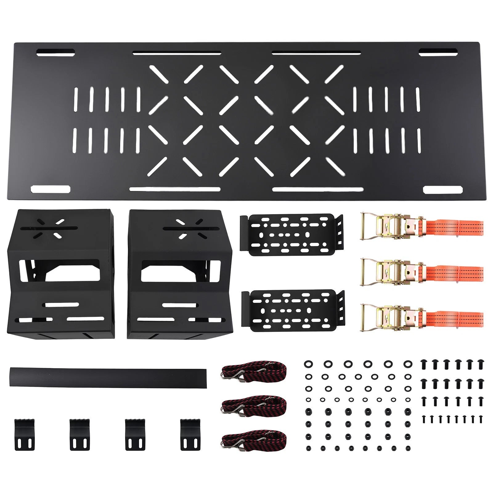 Rear Tire Storage Carrier for Ford Bronco 2021-2025 Black Steel 80lb Load