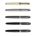 Luxury Jinhao X750 Metal Fountain Pen 18k Fine F Nib 0.5mm Writing