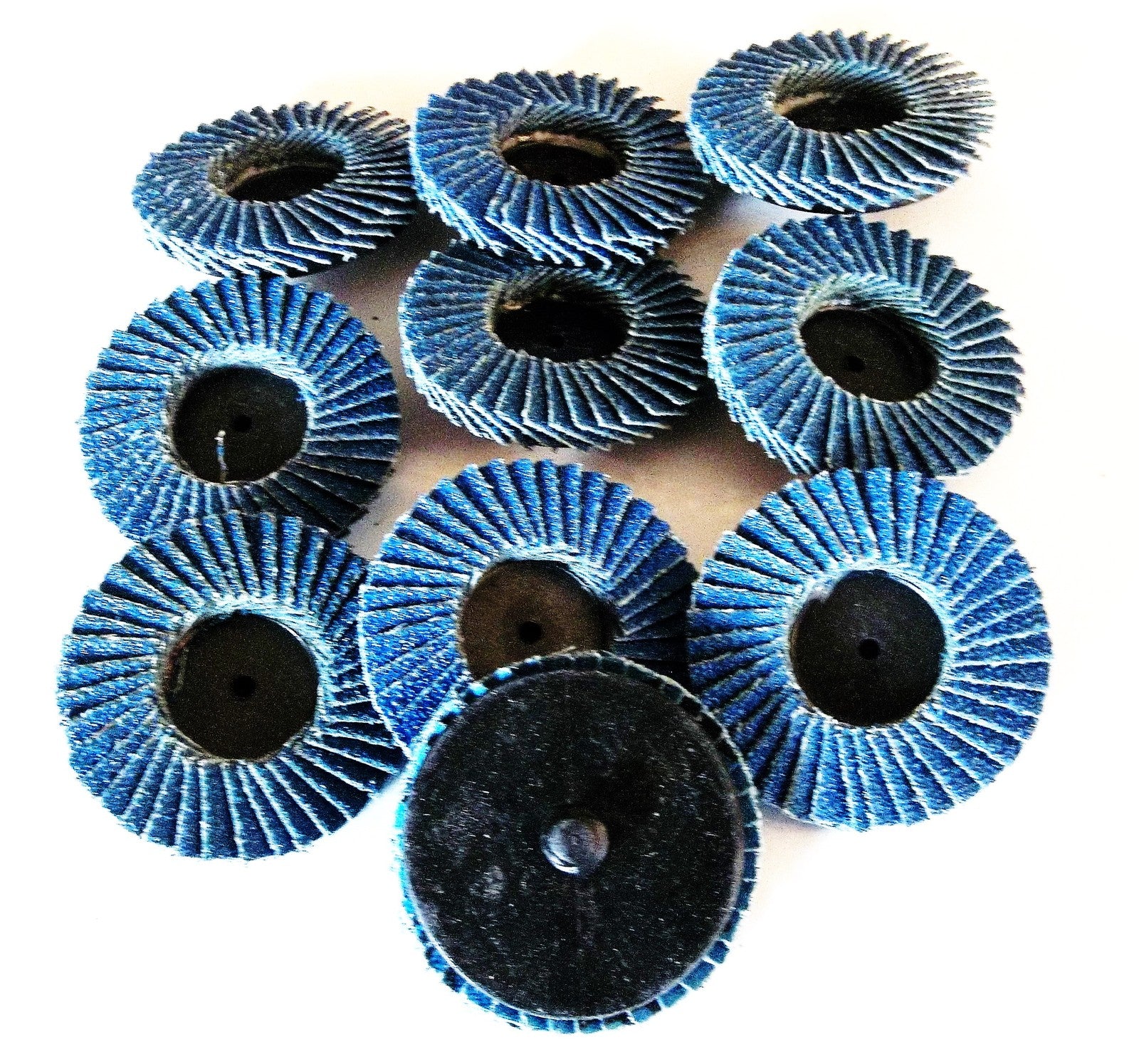 Illinois Industrial 2" Roll Lock Flap Discs 80 Grit