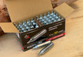 50 Pack Puff Dino 12g Co2 Cartridge High Muzzle For Airsoft Rifle