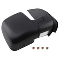 Manual Right Side View Mirror for Ford E-150/E-250 2003-13 Black