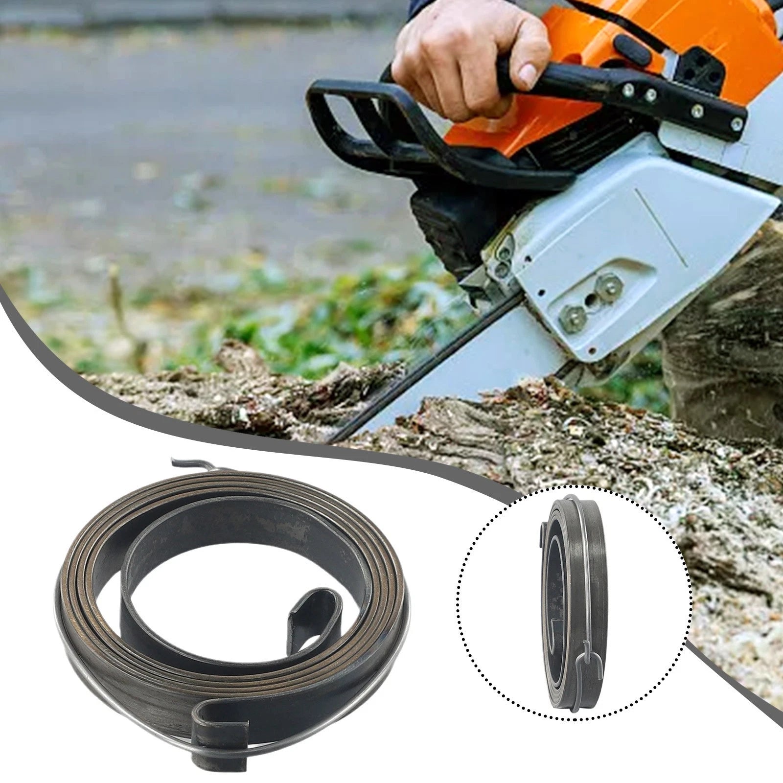 10.3mm Recoil Easy Starter Spring For Chinese-chains<wbr/>aw