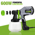 Workpro Paint Sprayer 600W Hvlp Spray Paint Gun 3spray Adjustable