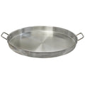 21-3/4 Inch Hd Portable Round Stainless Steel Comal Griddle Pan