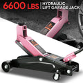 7.7-21 In 6000lbs Capacity Hydraulic Pink Floor Jack(3 Ton ) W/