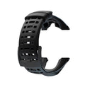 Black Rubber Watch Band Replacement Strap For Suunto Ambit 3
