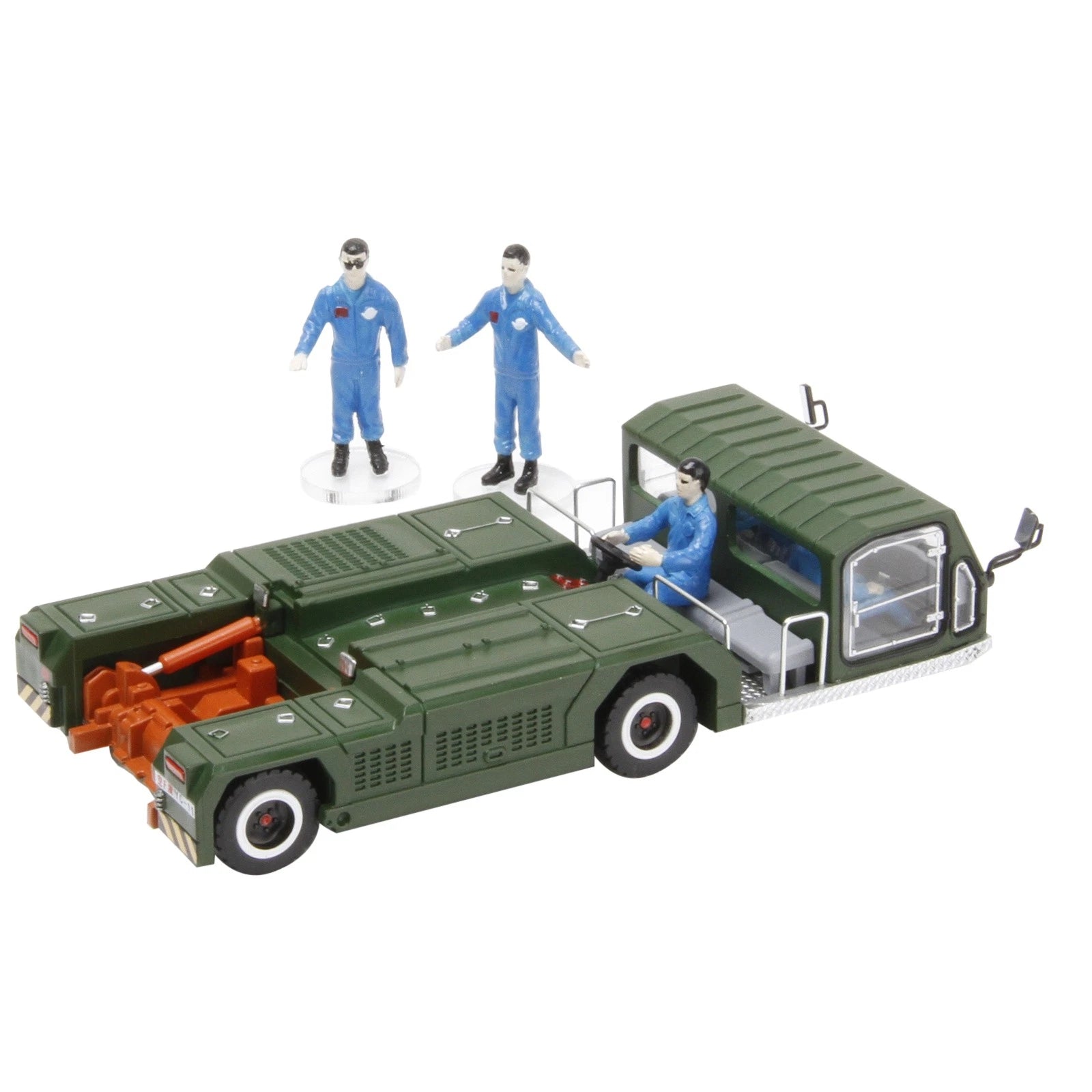 13cm Aircraft Tractor Alloy Truck Simulation Model Tractor Display