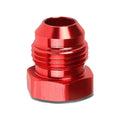 8an An-8 Flare Bolt Red Aluminum Anodized Nut Bolt Plug Lock Fitting