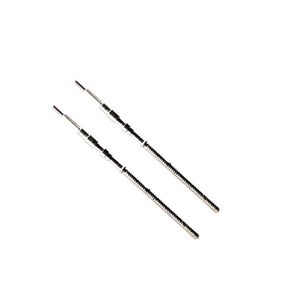 2pack Alloy Watch Winding Stem Rod Handle Replacement For 7s26 7s36