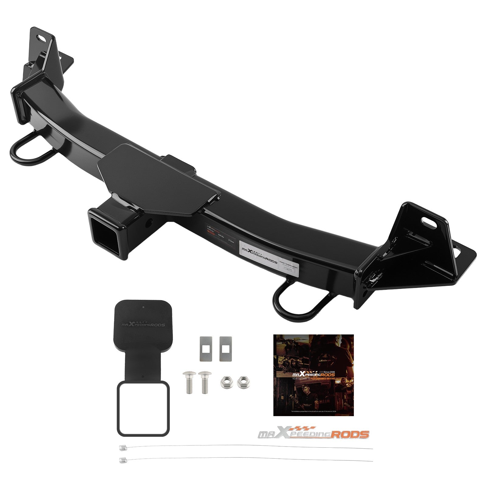 2" Front Trailer Hitch Receiver for Toyota Tacoma 2016-2023 Class 3