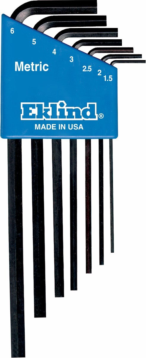 Eklind Metric Hex Wrench Key Set 7pc