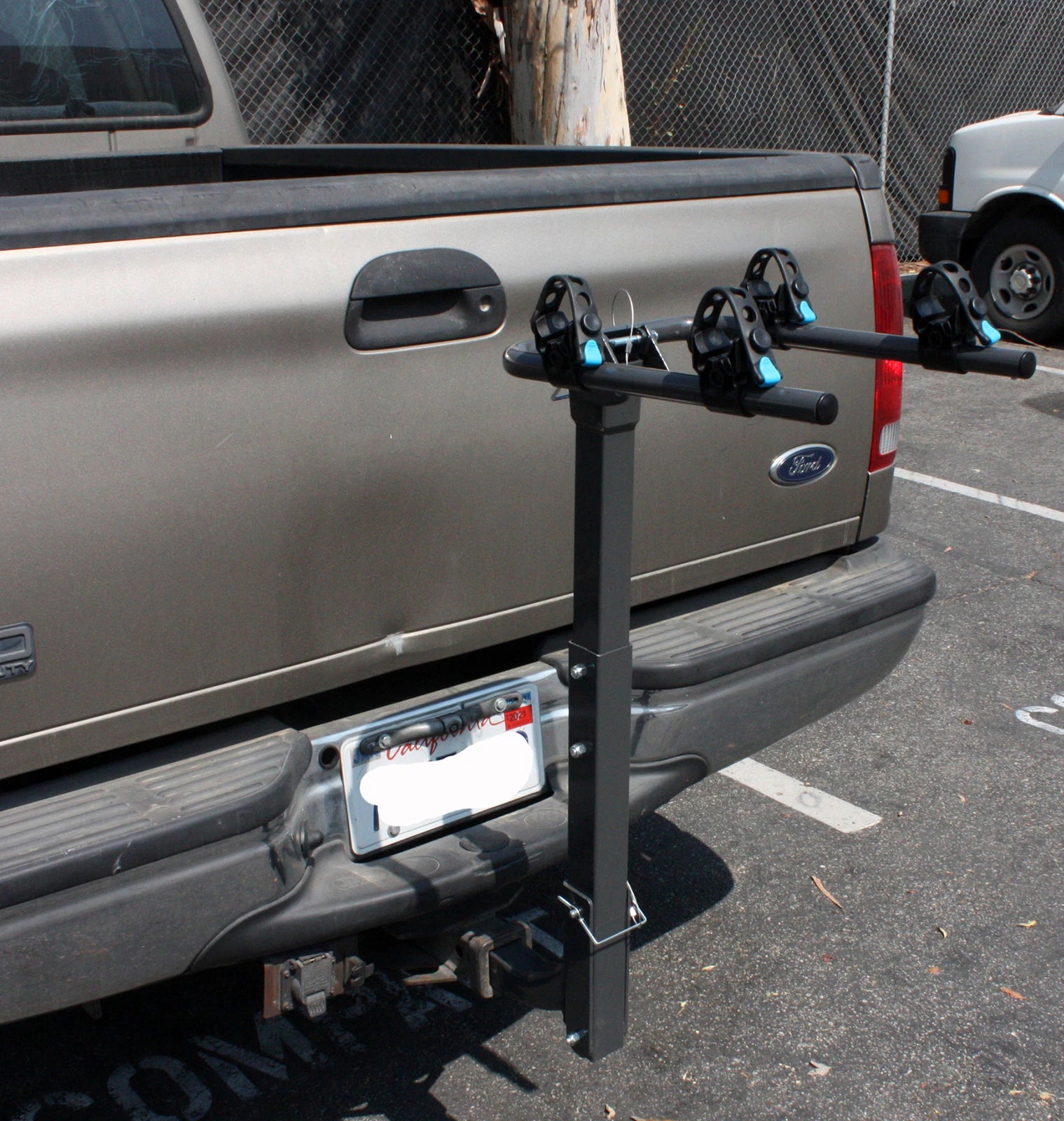 Two Bike Rack Bicycle Carrier Racks Hitch Mount Double Swing Arm