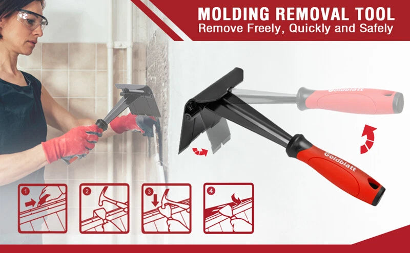 Goldblatt Trim Puller Removal Multi-tool For Baseboard Flooring
