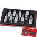Neilsen 10pc Spline Hex Bit Socket Set by Neilsen