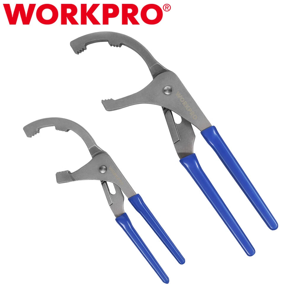 Workpro 2-piece 9" & 12" Adjustable Oil Filter | Built Supply Co