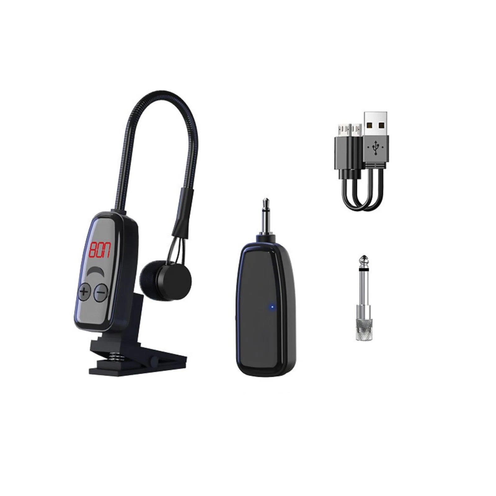 Microphone With Receiver Transmitter 50m Range | Built Supply Co
