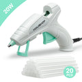 Haushof Mini Hot Glue Gun Kit For Crafts & Diy 20W 120V W/ Hot Glue
