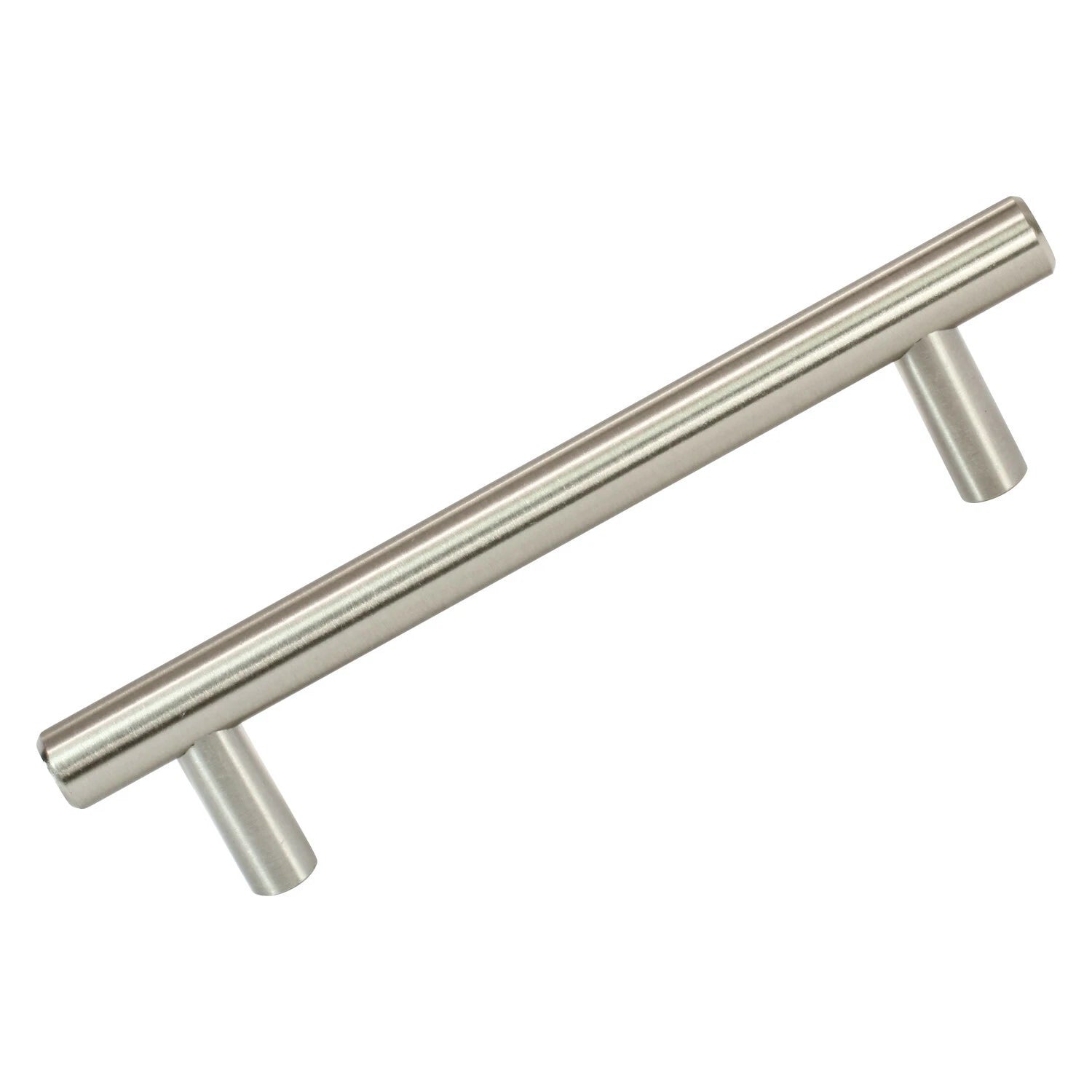 25 Pack 4-1/4" Hole Center Brushed Nickel Cabinet Pull Handle