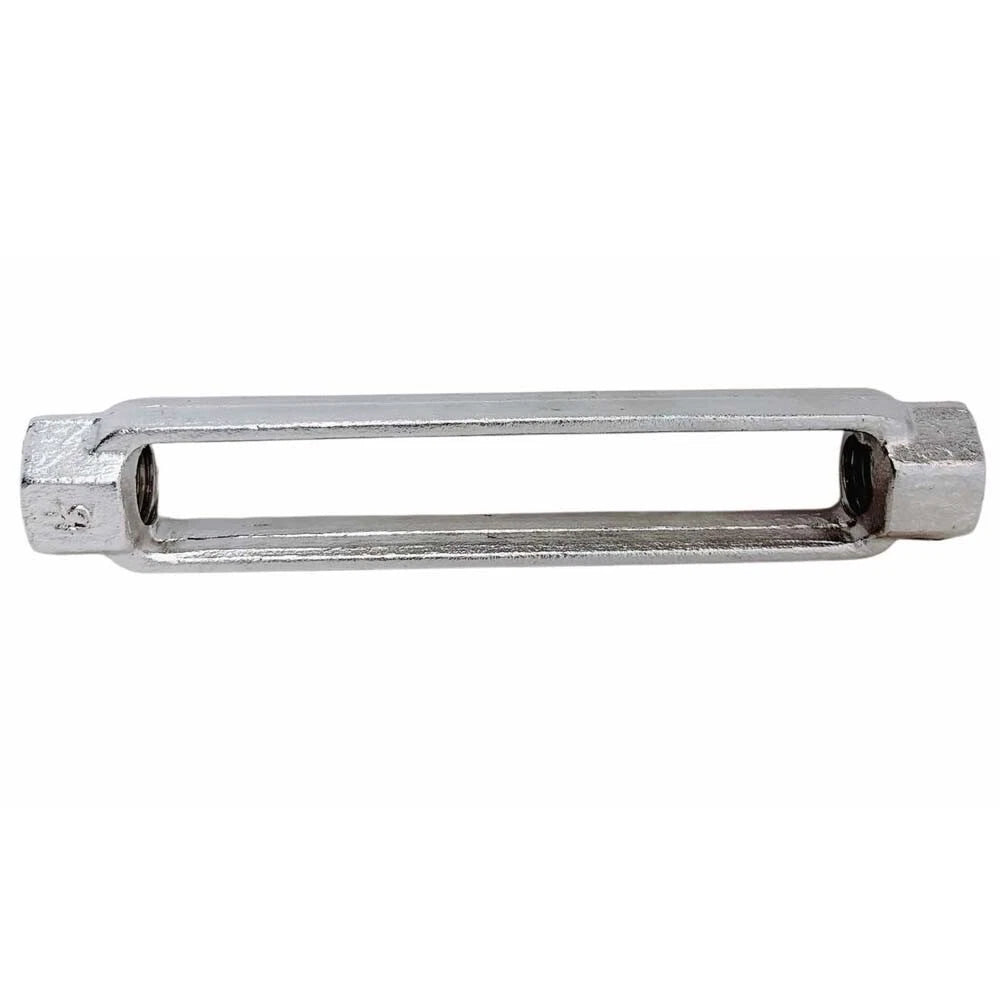 Stainless Steel T316 1-1/4" X 12" Turnbuckle Body , Mil-spec, 12,500