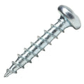 1000 Pack #6 X 3/4" Pan Head Phillips Deep Thread Wood Screws Nickel