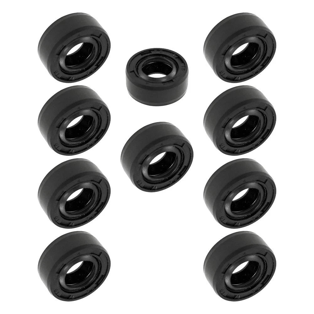 Black Rubber Tc Oil Seal 14x25x8mm Double Lip Design For General