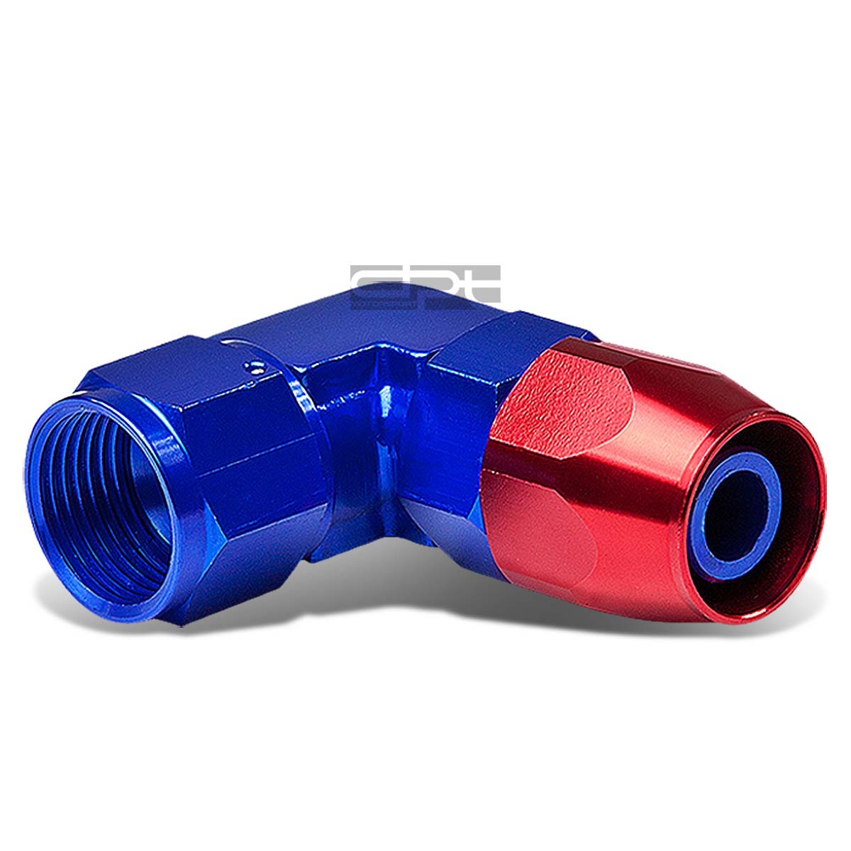 Aluminum An4 4-an Swivel/push-on Oil/fuel Line Hose 90 End Male/female