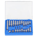 22PC Dial Indicator Probe Point End Tip Steel Test Kit