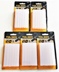 60 TOLSEN FULL SIZE HOT MELT GLUE GUN STICKS .44" X 4" (11.2MM X 100MM) #79110Op