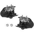 (2)Front Steering Knuckle&amp;Wheel Hub Bearing Assembly for Toyota Matrix 2003-2008