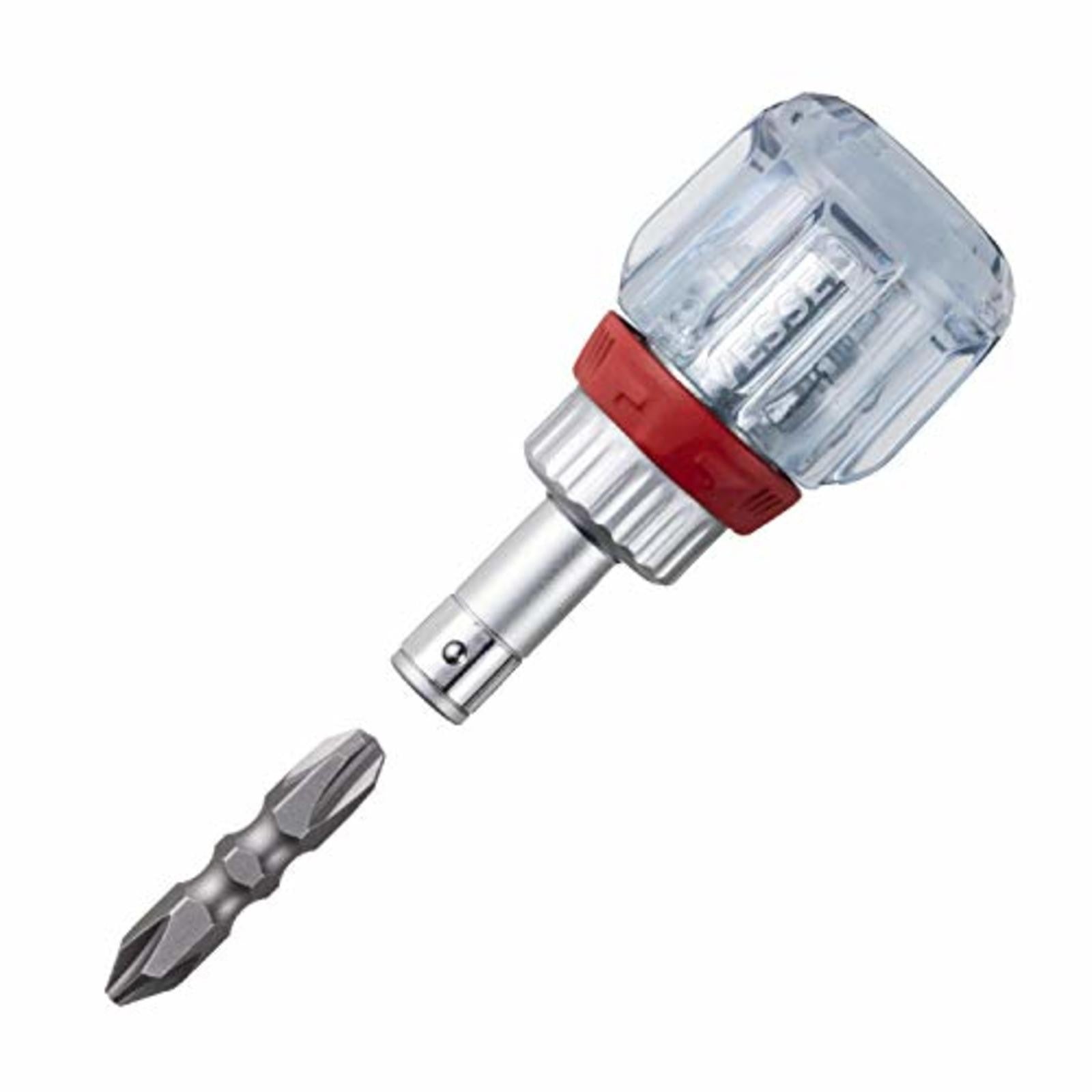 VESSEL Ratchet Stubby Screwdriver