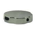 74mm Brass Rotating Bathtub Knob Brushed Finish For Overflow