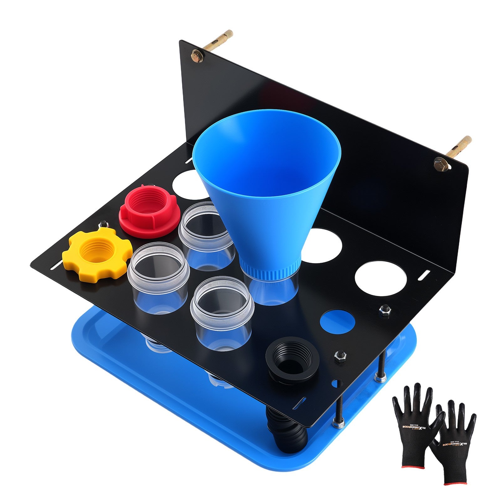 Oil Change Funnel Kit 12pcs for Toyota Lexus Honda Ford Mazda GM