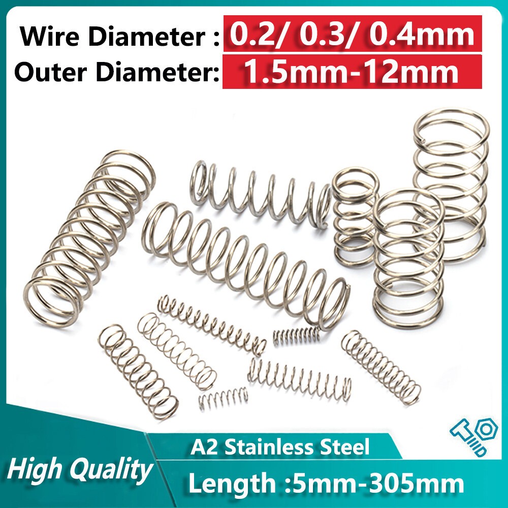Thin Thread Rods - A2 Stainless Steel
