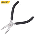 deli 5 inch Mini Curved Nose Pliers high Carbon Steel Hand Tools