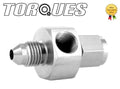 An-3 Male to Female 1/8" Side Port Stainless Steel Pressure Gauge