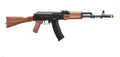 Well D74 Ak47 Full Automatic Aeg Airsoft Gun 6mm Bb Rifle + Battery &