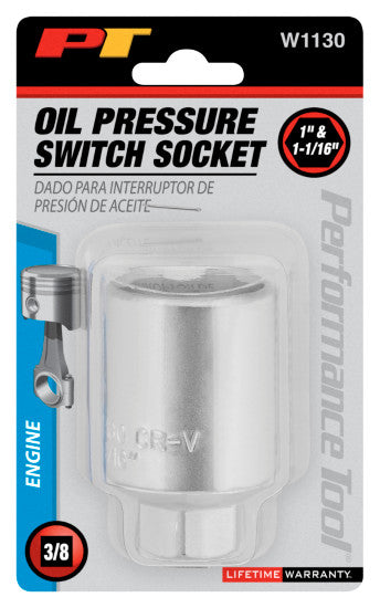 Performance Tool Oil Sender Unit Socket by Performance Tool