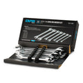Capri Tools Super-thin Open End Wrench Set, Metric, 6 To 19 Mm,