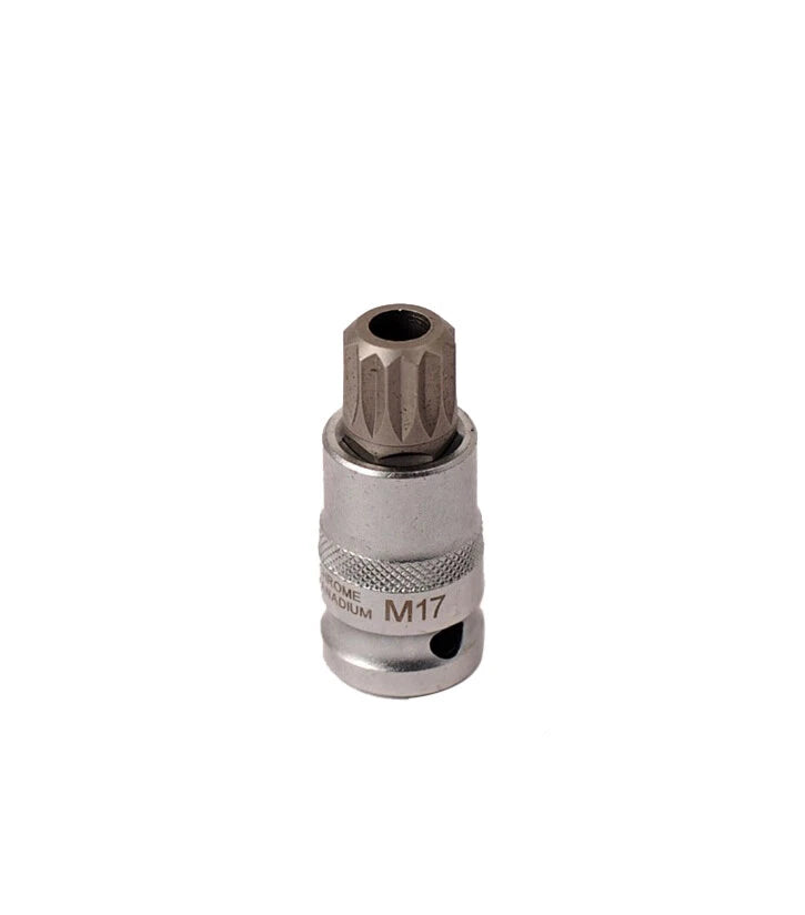 1/2" Dr. M17 Tamperproof 55mmL Spline Socket Volkswagen Passat Rear Axle Bergen