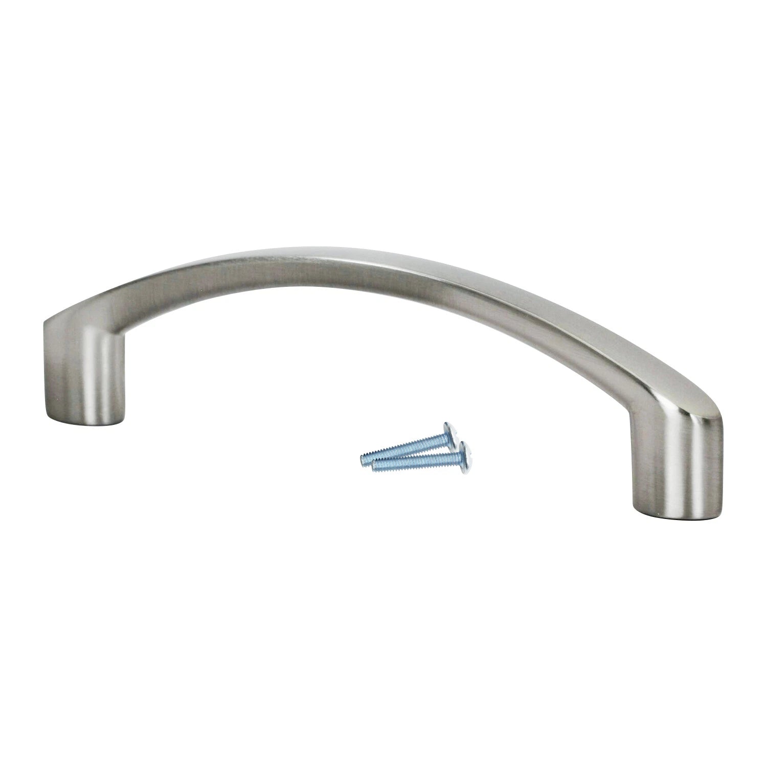 Rok Perky Arch Brushed Nickel Kitchen Cabinet Pull | Built Supply Co