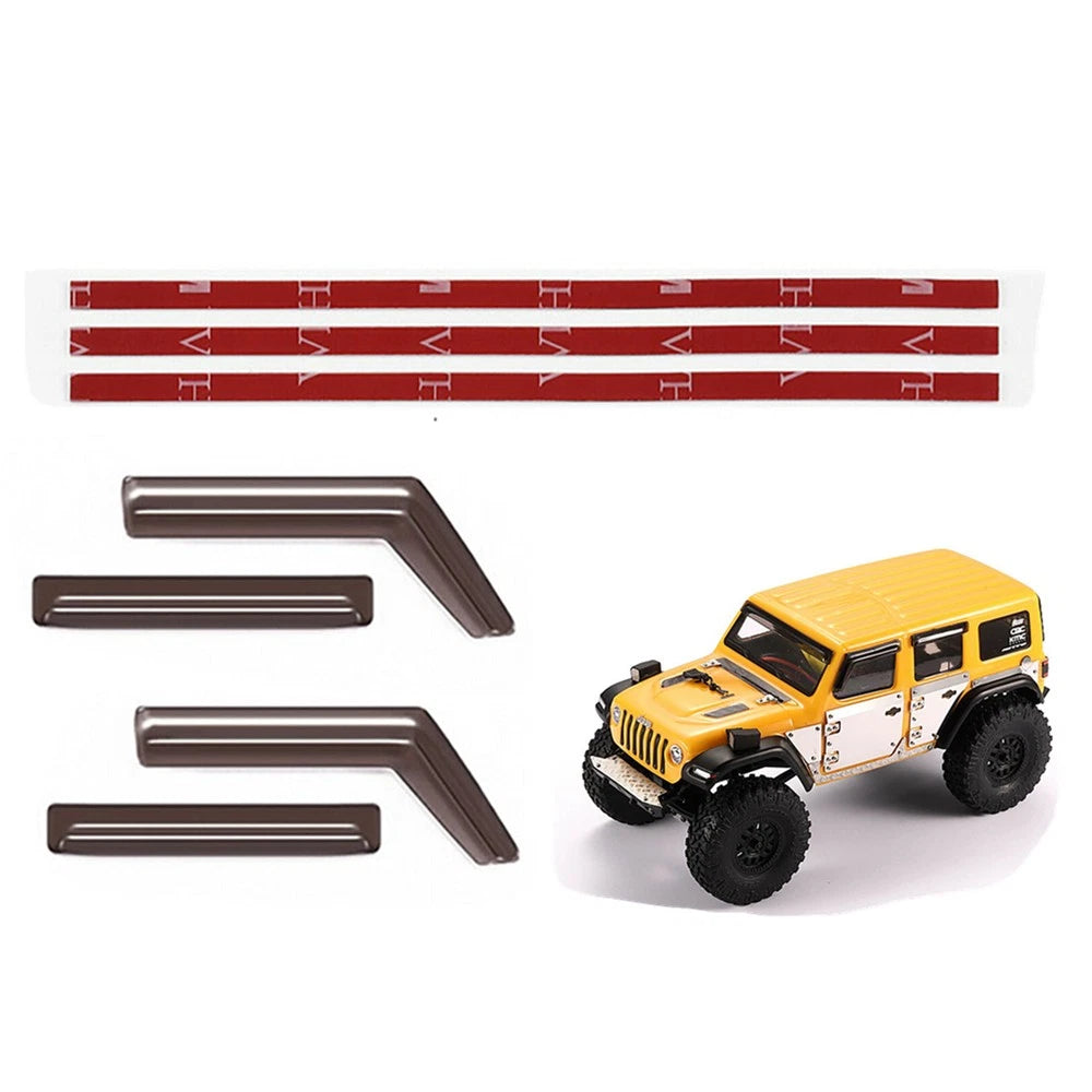 1/24 Rain Shield Window Visor Deflectors Cover For Axial Scx24